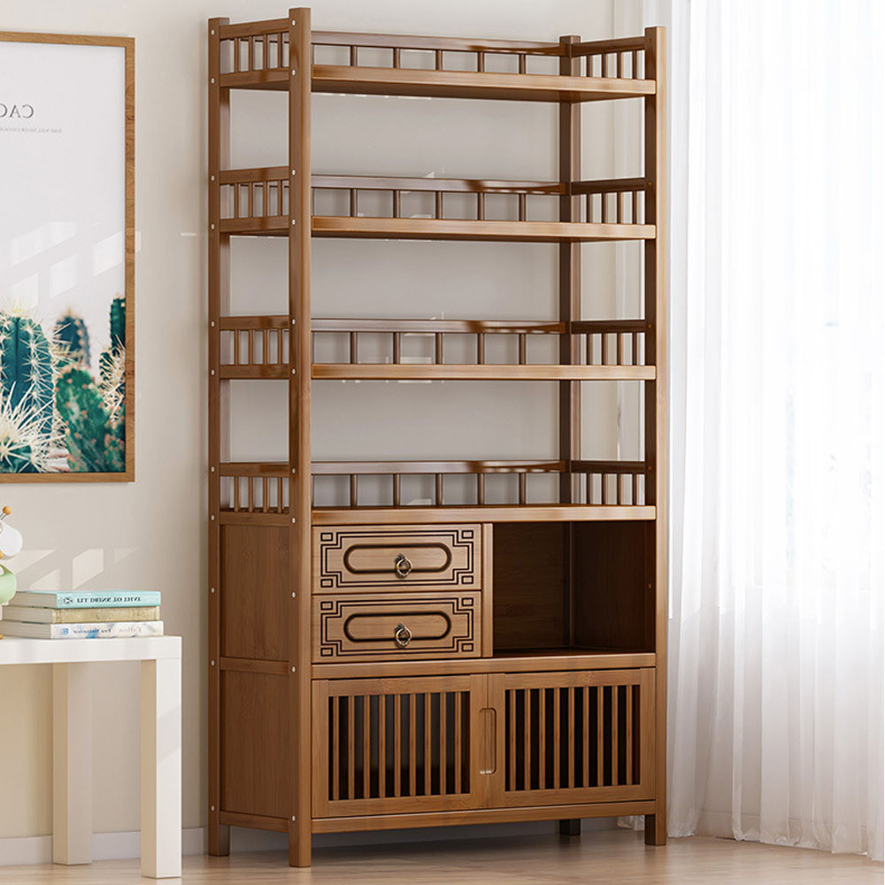 KỆ TRANG TRÍ GỖ TRE 3 KÍCH THƯỚC LƯU TRỮ GỌN GÀNG