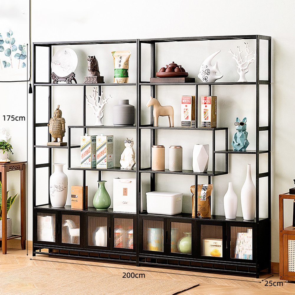 KỆ TRANG TRÍ 5 TẦNG CÁNH TỦ TRONG BẮT MẮT - Hình ảnh 4