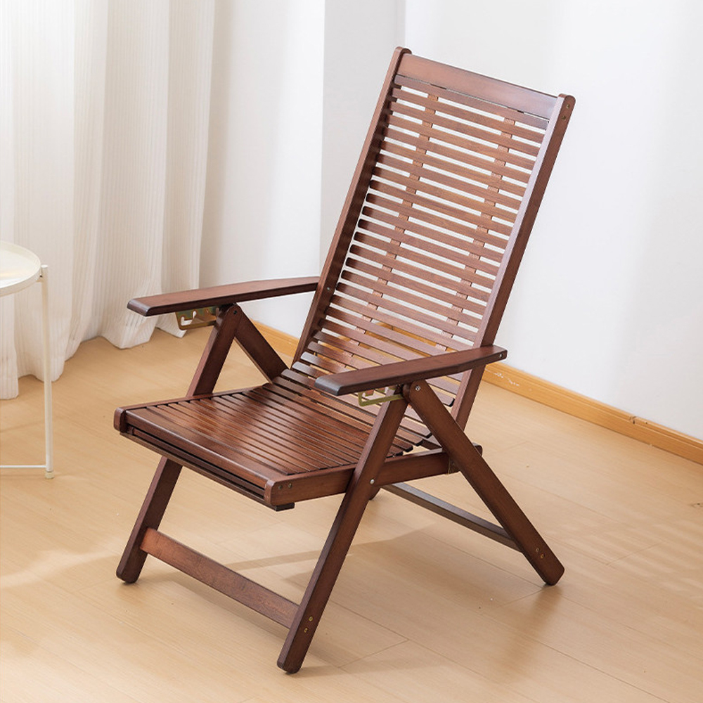 GHẾ THƯ GIÃN GỖ TRE GẤP GỌN THOẢI MÁI MỖI NGÀY - Hình ảnh 2